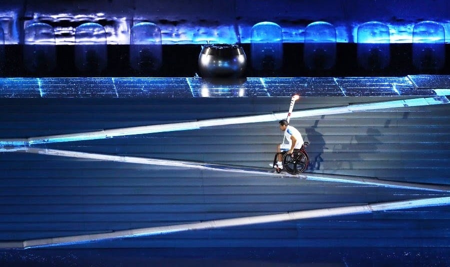 Automated Staircase – Rio 2016 Paralympics Opening Ceremony