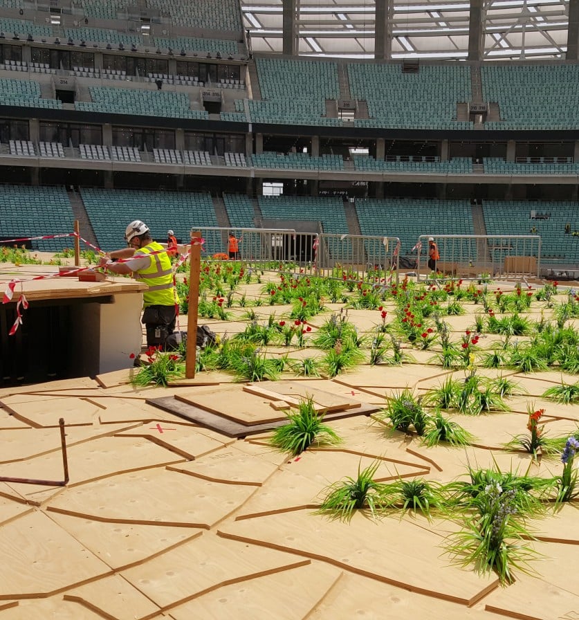 Stage deck details