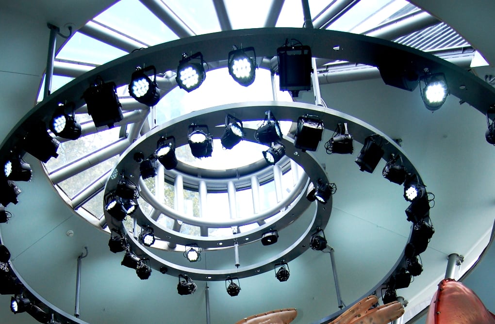Carousel Spiral Ceiling