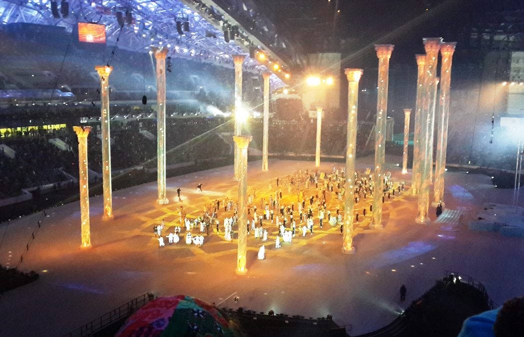 Scenic Columns – Sochi Winter Olympic Games 2014