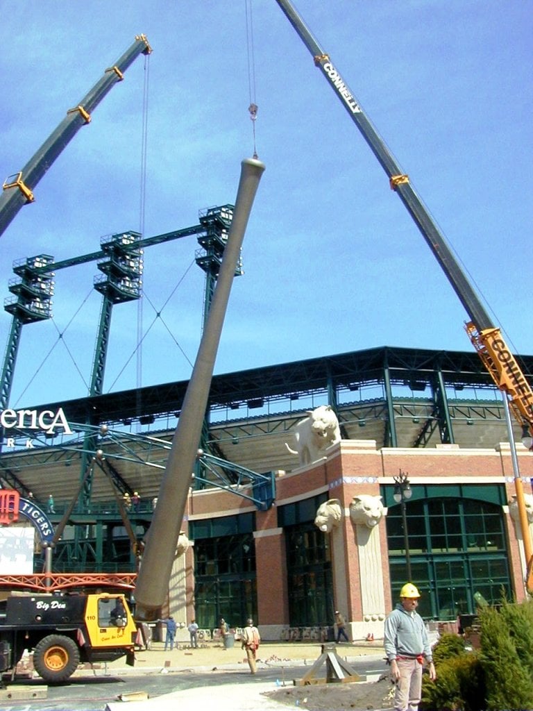 Baseball Bat Installation